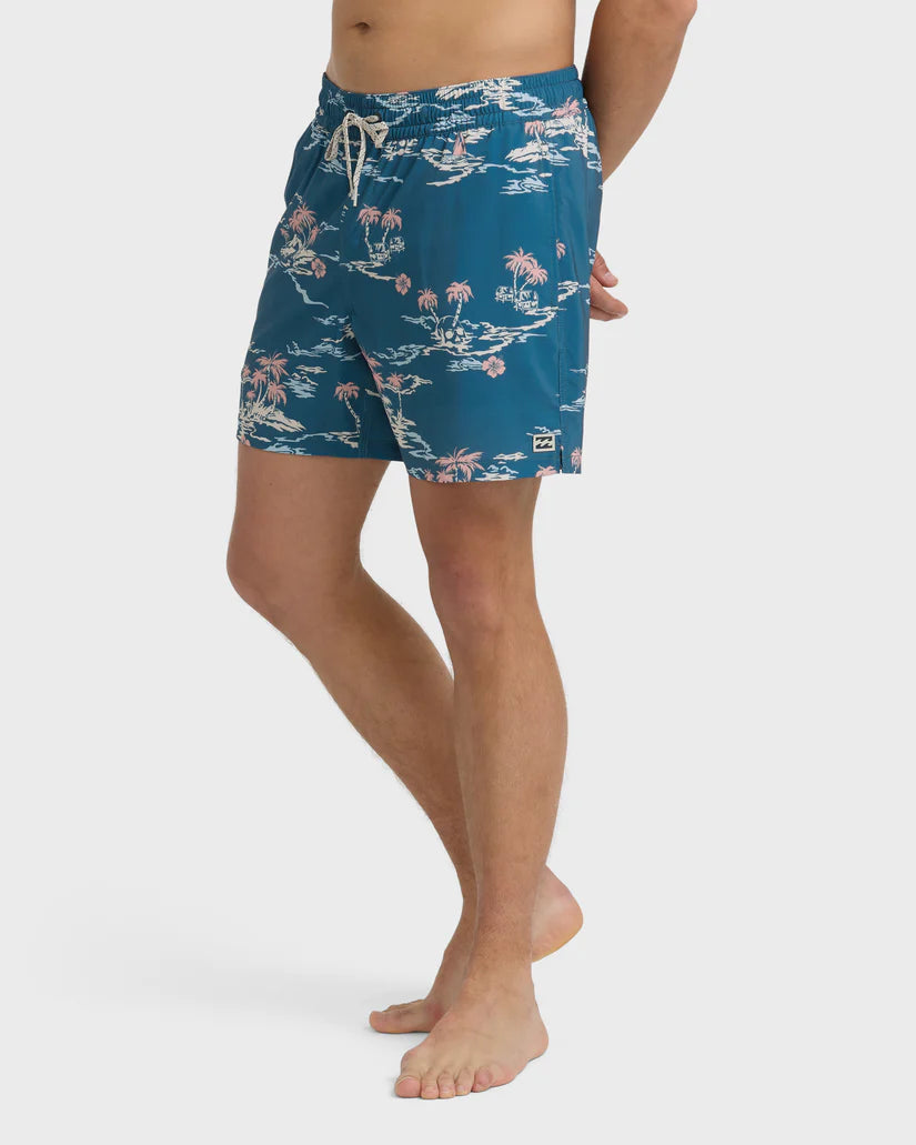 Billabong Mens Lineup Layback 16" Swim Trunks