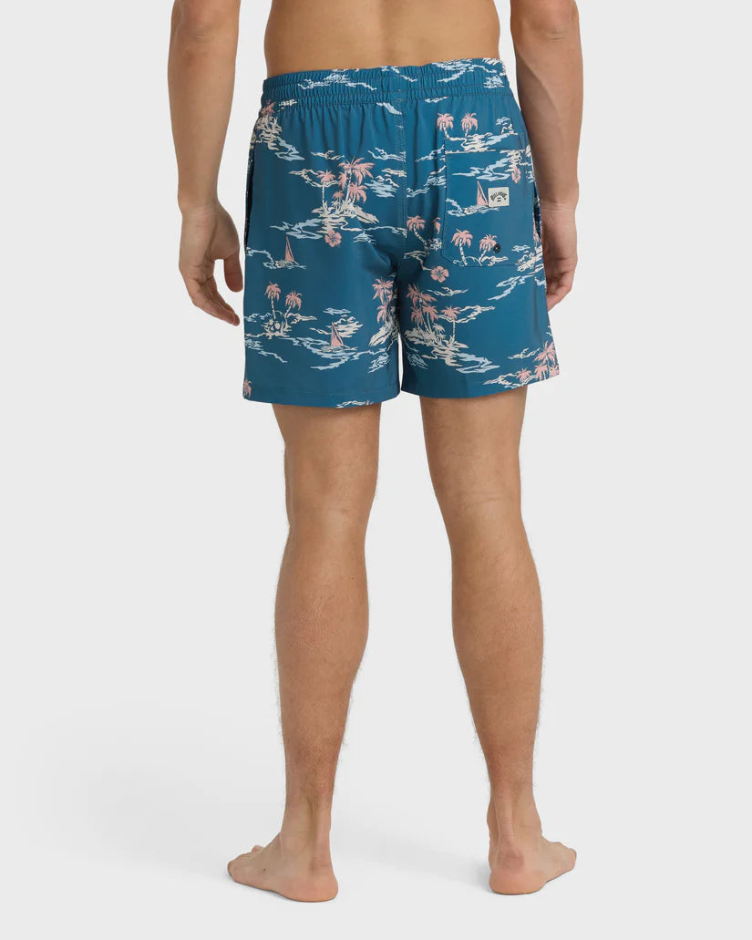 Billabong Mens Lineup Layback 16" Swim Trunks