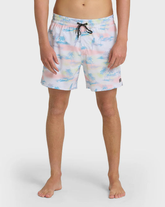 Billabong Mens Lineup Layback 16" Swim Trunks