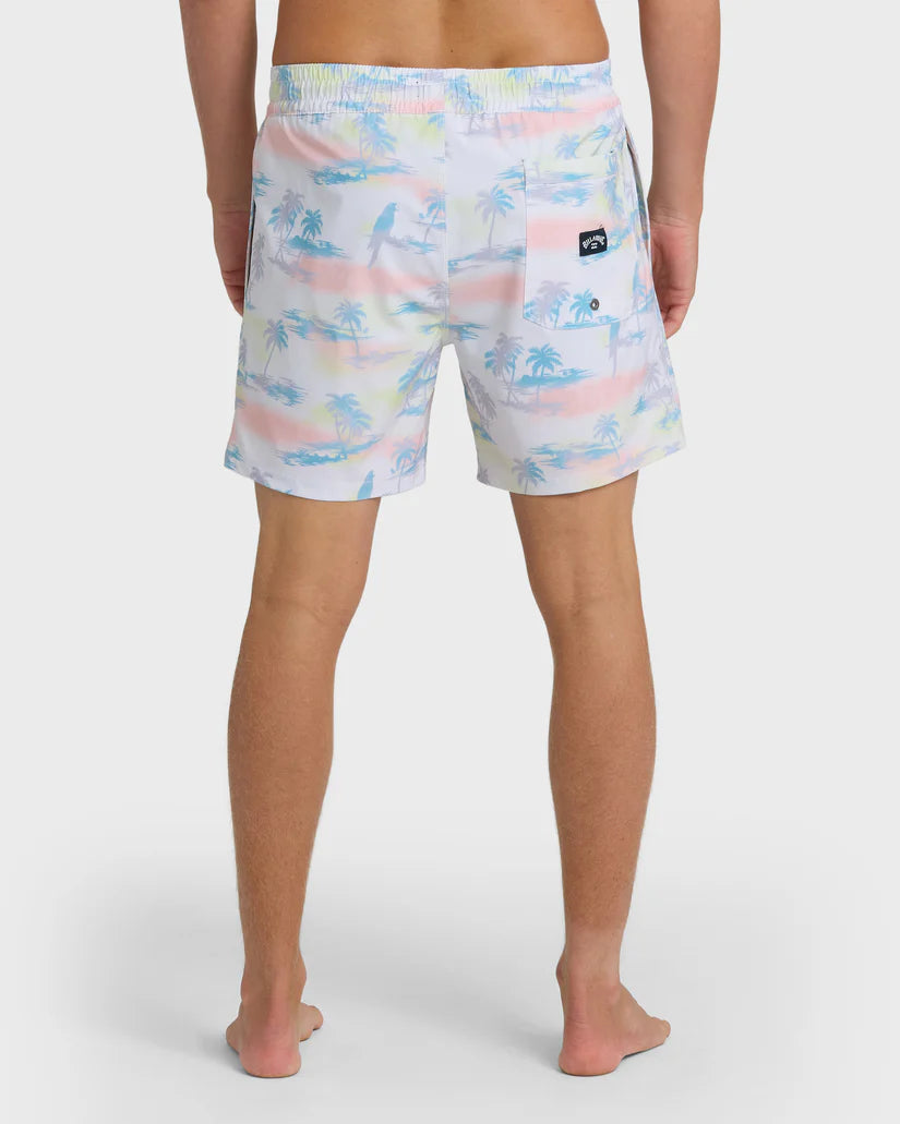 Billabong Mens Lineup Layback 16" Swim Trunks