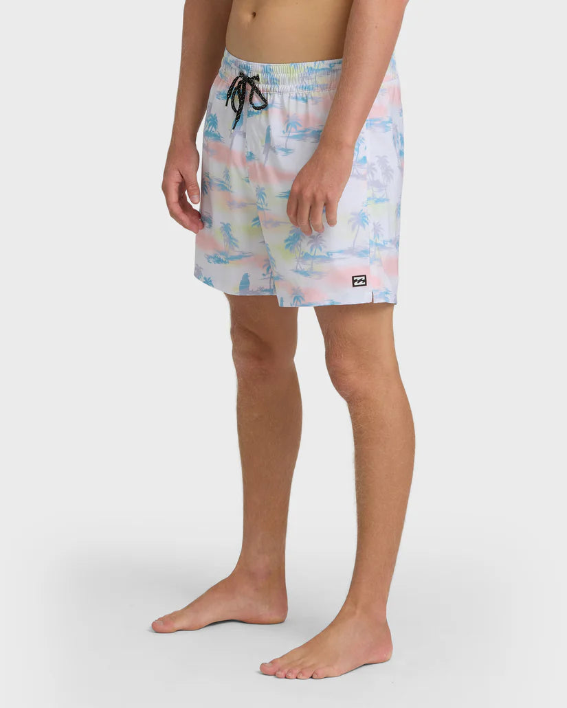 Billabong Mens Lineup Layback 16" Swim Trunks