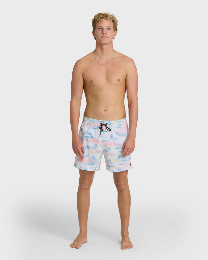 Billabong Mens Lineup Layback 16" Swim Trunks