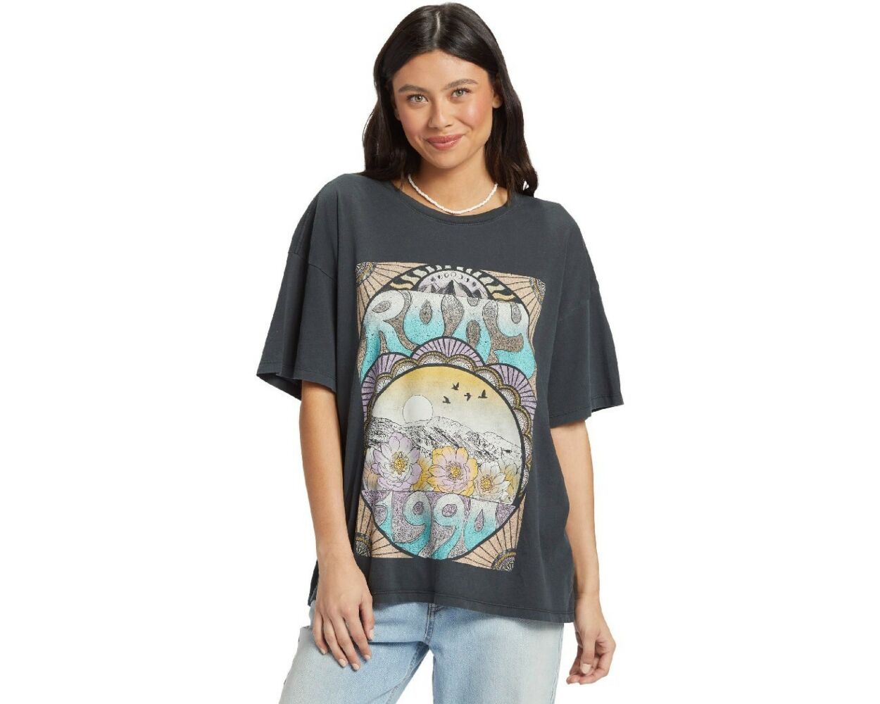 Roxy Women's Derertscape Graphic Short Sleeve T-Shirt