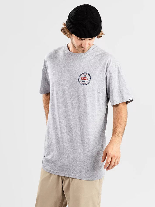 Vans Mens Logo Check Short Sleeve T-Shirt