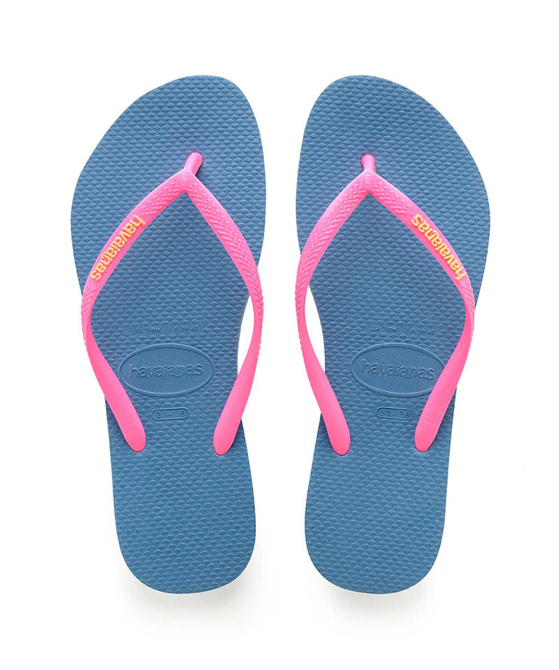 Havaianas Little Kids Slim Logo Pop Up Sandals