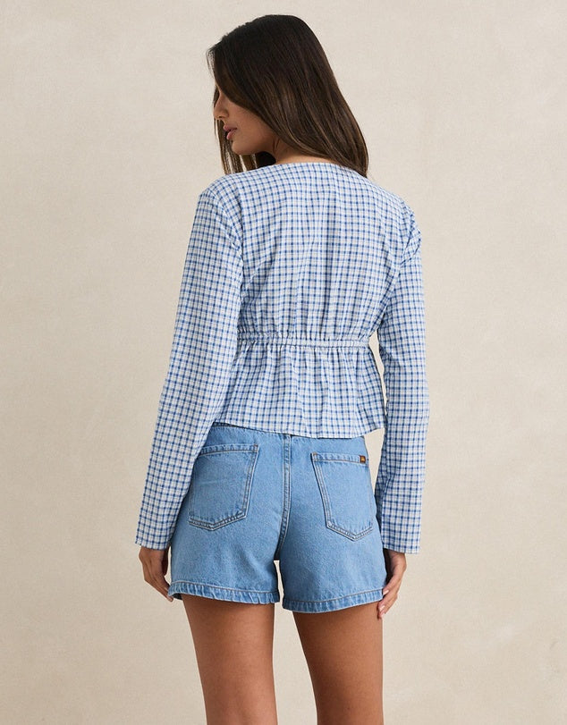 Rhythm Womens Lola Check Skort