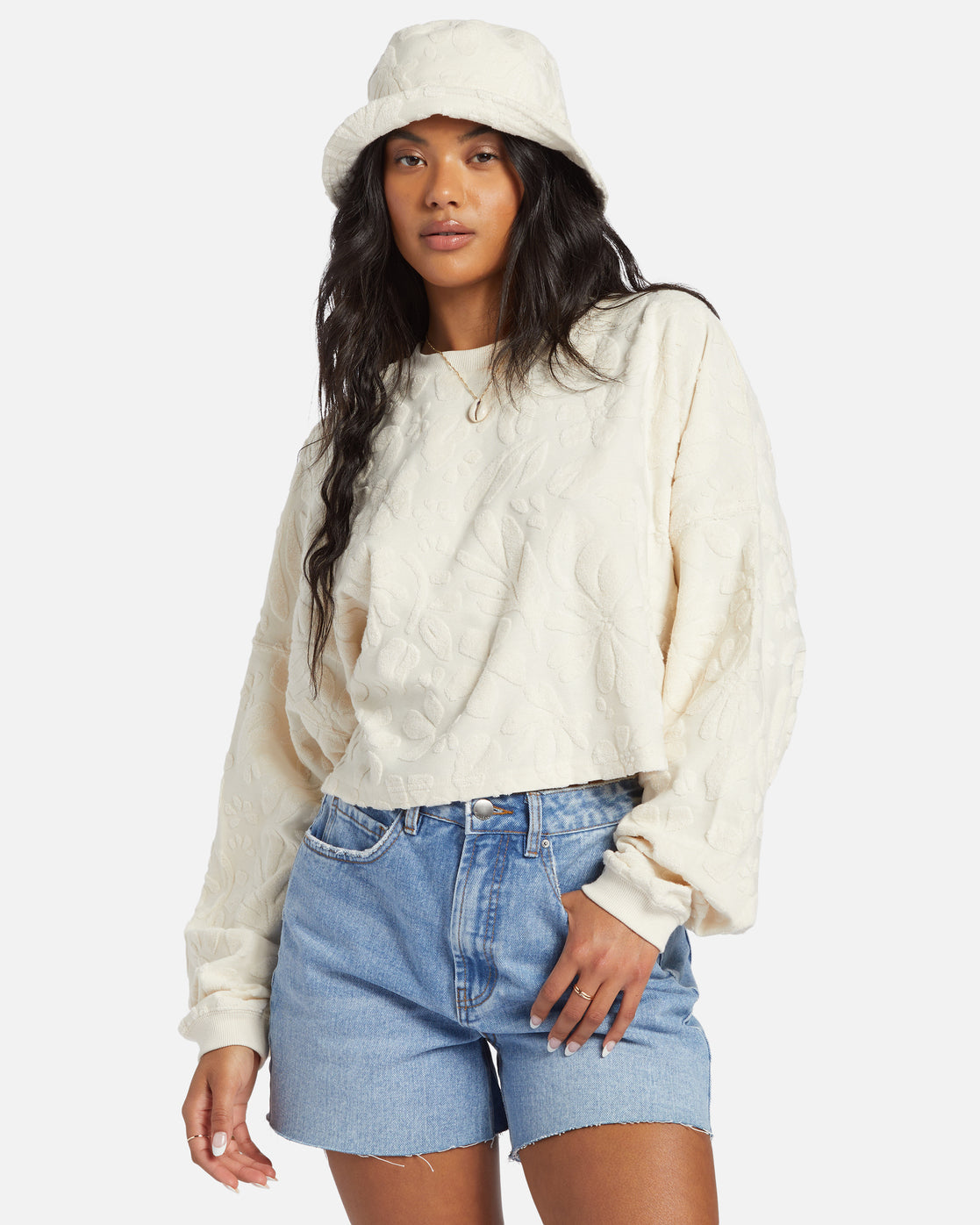 Sweat-shirt ras du cou Loosen Up pour femme de Billabong