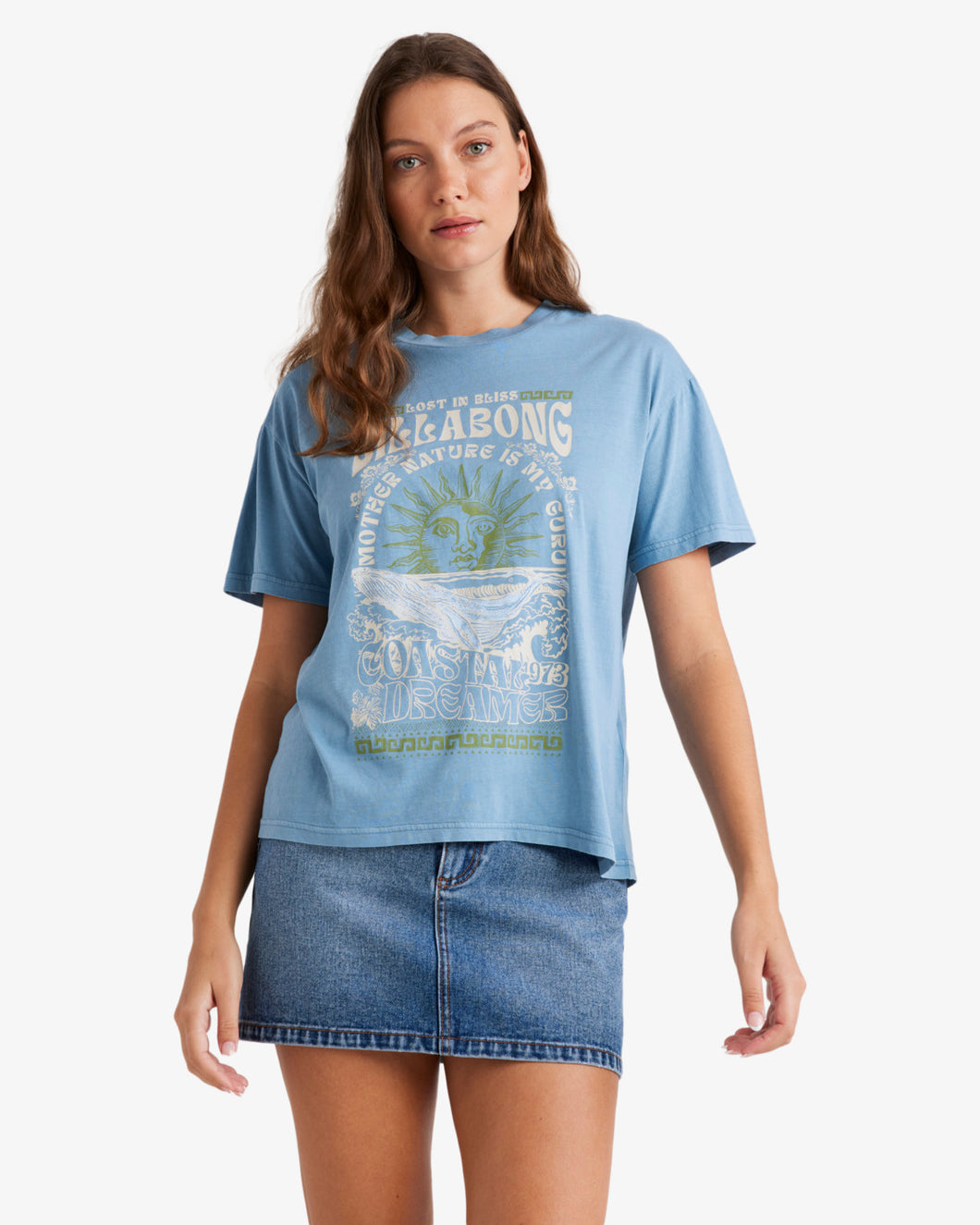 T-shirt à manches courtes Lost In Bliss pour femme de Billabong