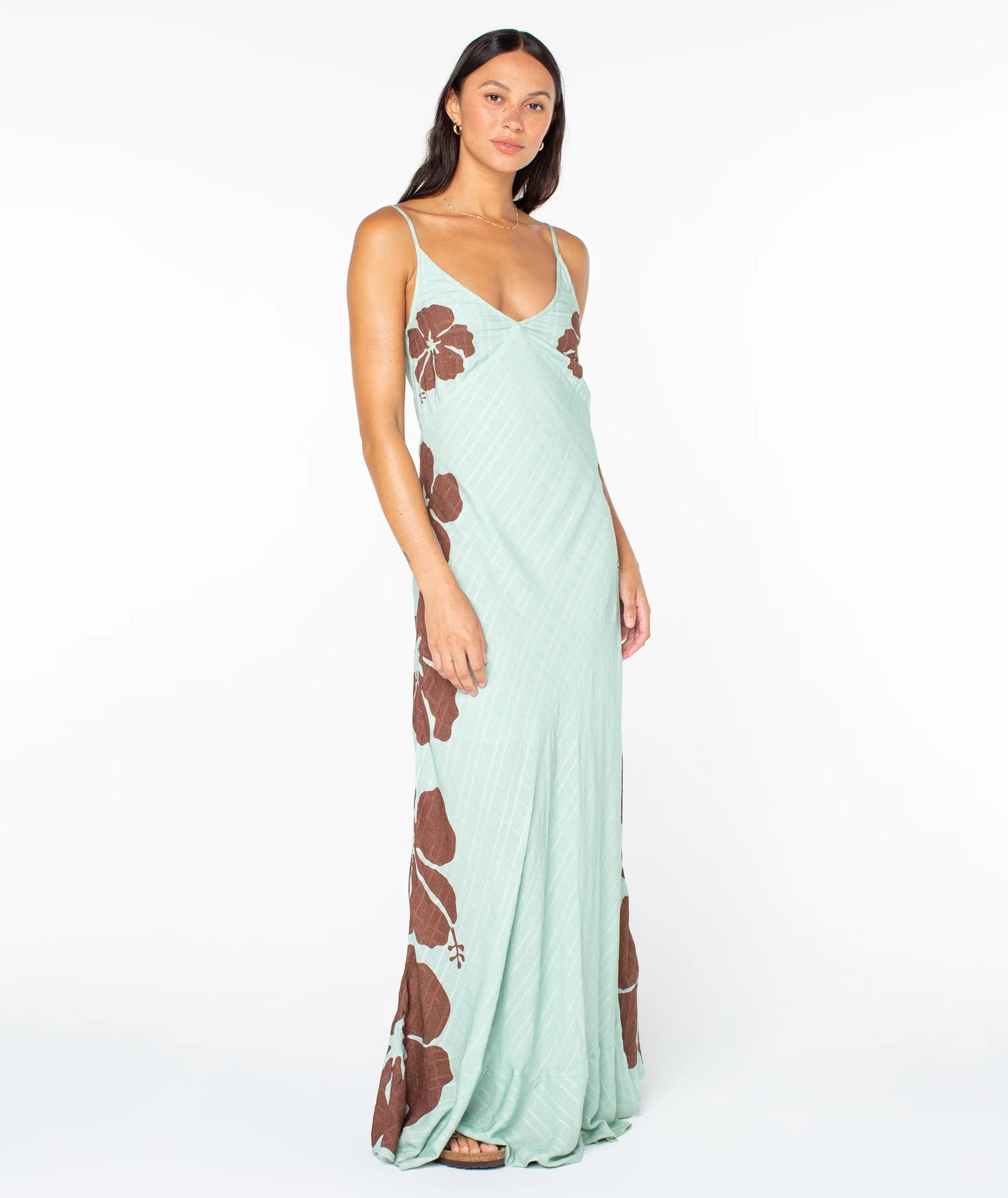 Roxy Womens Lost Paradise Maxi Dress