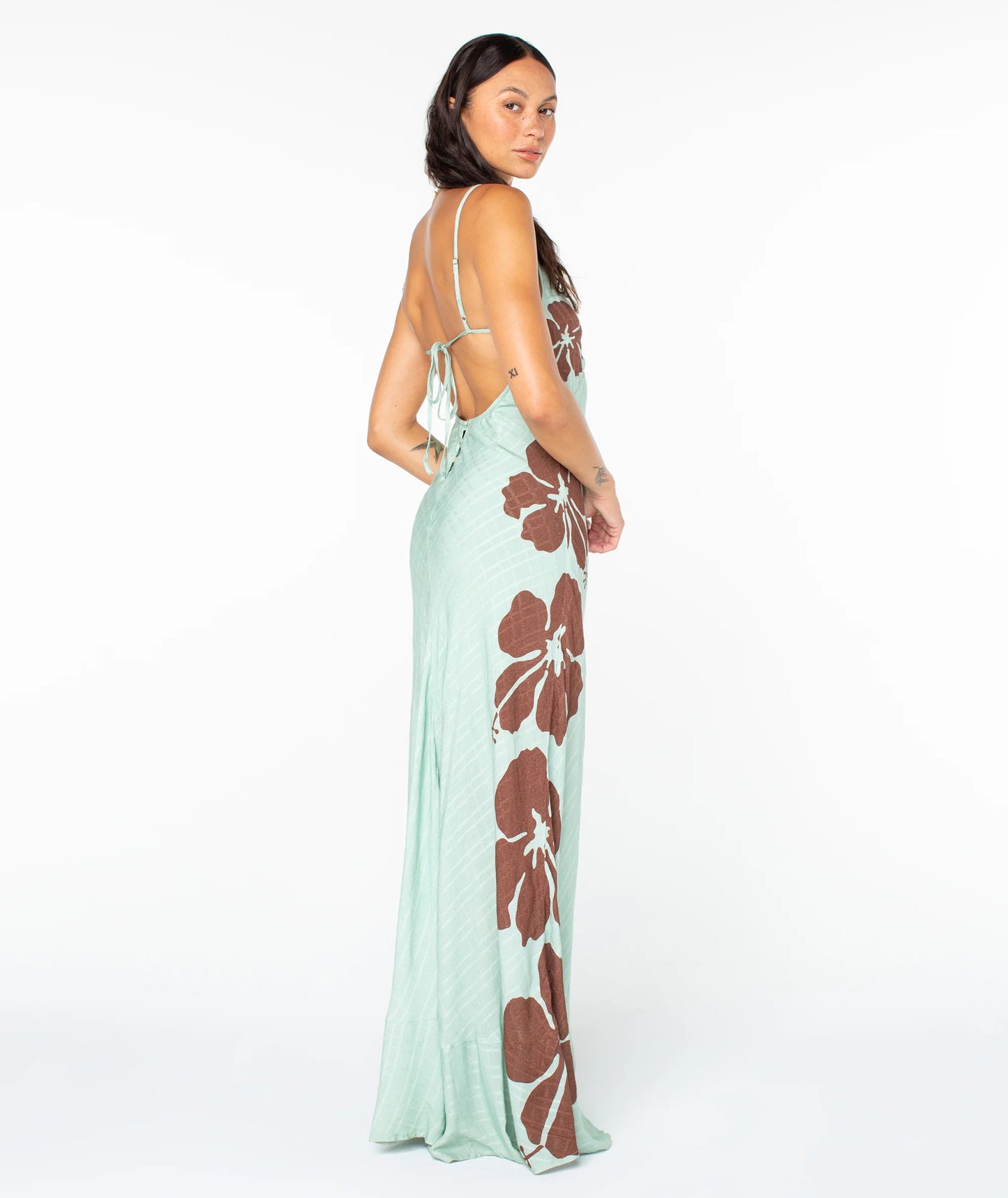 Roxy Womens Lost Paradise Maxi Dress