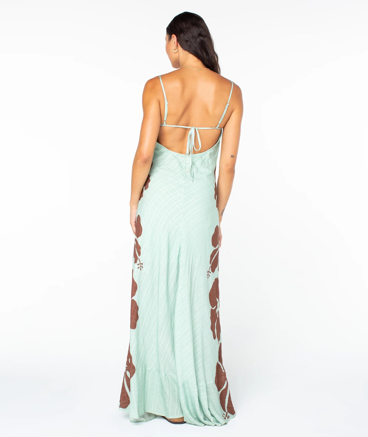 Roxy Womens Lost Paradise Maxi Dress
