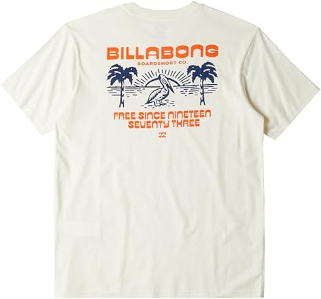 Billabong Mens Lounge Short Sleeve T-Shirt