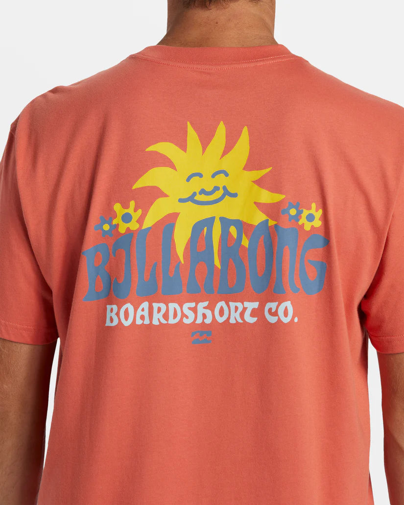 Billabong Herren Lounge Kurzarm-T-Shirt