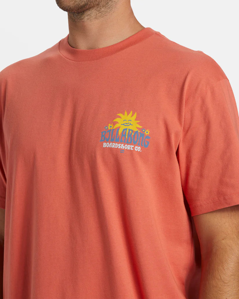 T-shirt à manches courtes pour homme Billabong Lounge