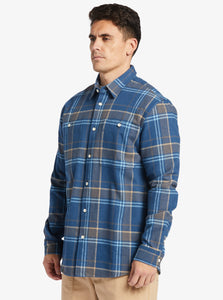 Quiksilver Men's Lower Ridge Long Sleeve Flannel Shirt
