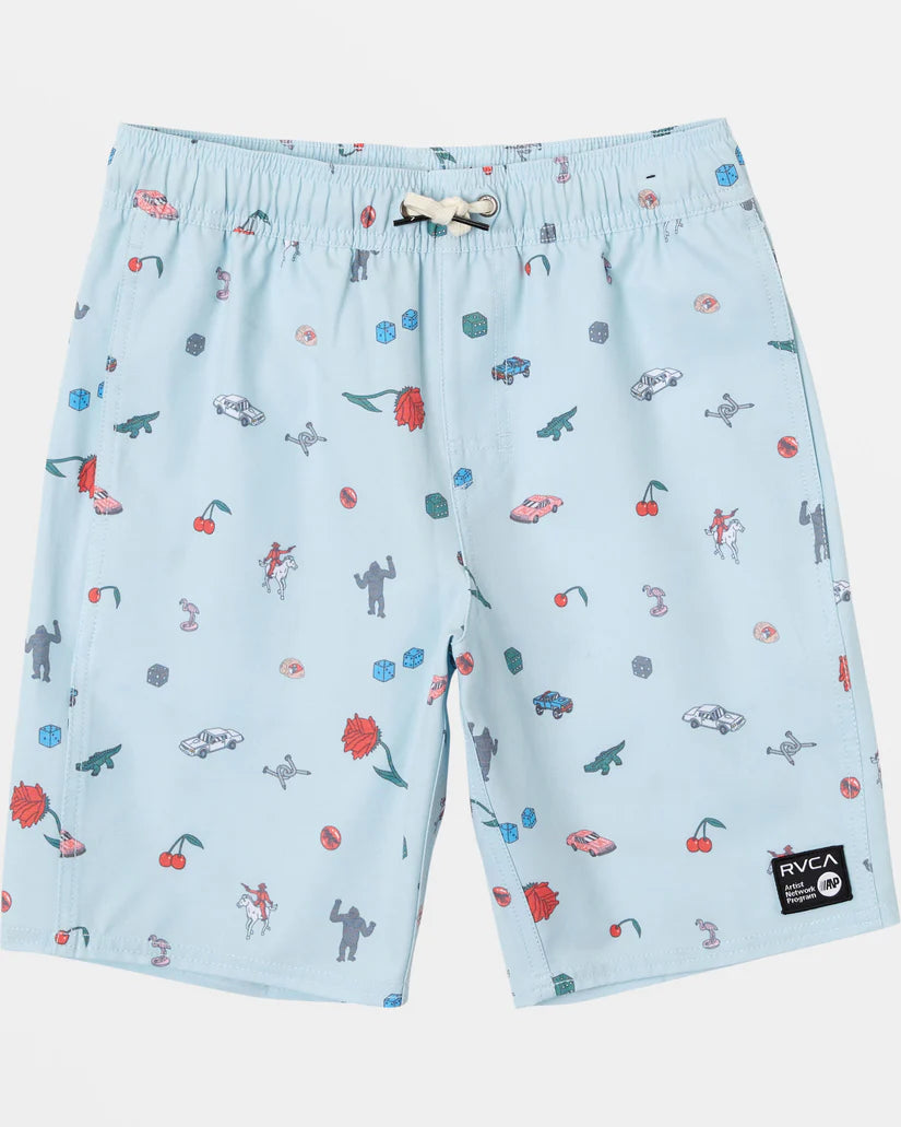 RVCA Jungen Luke P Elastische Boardshorts