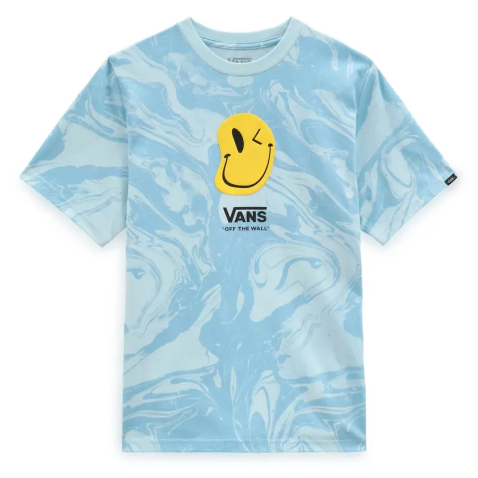 Vans Marble T-shirt à manches courtes pour homme - Bleu phosphorescent : petit