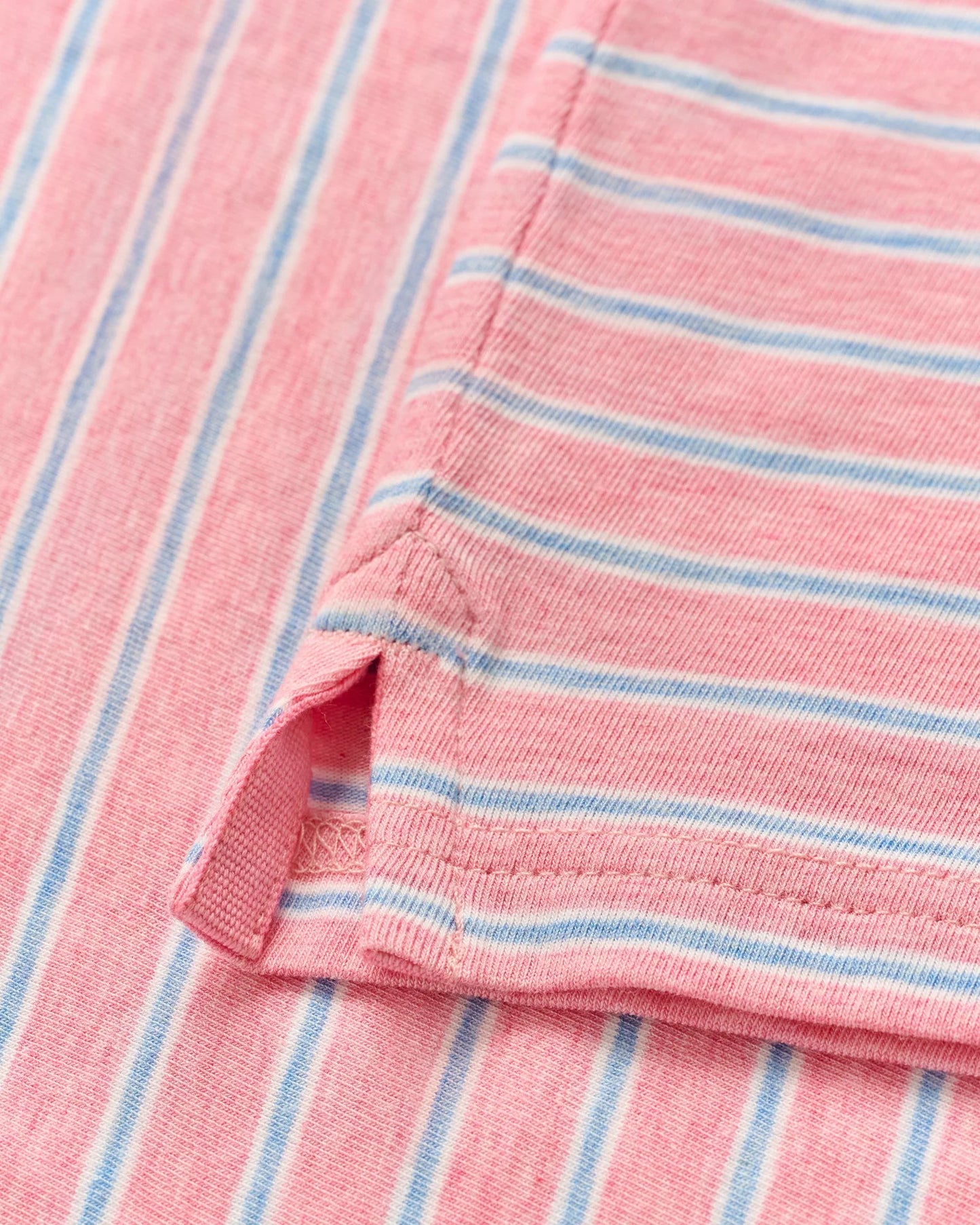 johnnie-O Mens Original 4-Button Polo - Matthis Stripe