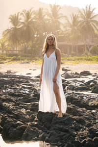 O'Neill Womens Saltwater Solids Mel Maxi Cover-Up Dress