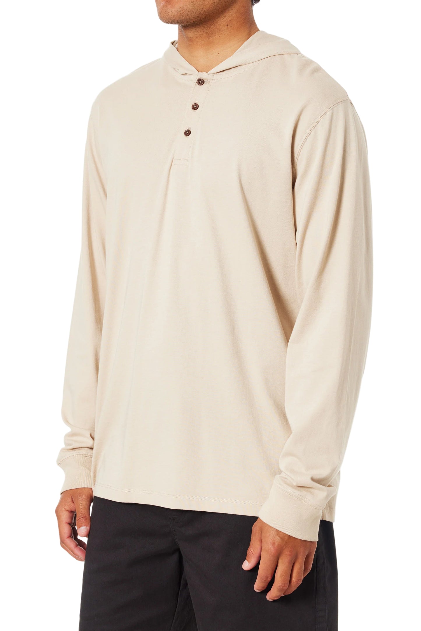 Katin Men's Mesa Hide Henley Hoodie