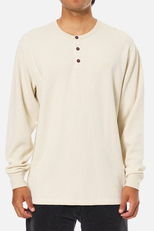 Katin Mens Mesa Thermal Long Sleeve Henley Shirt