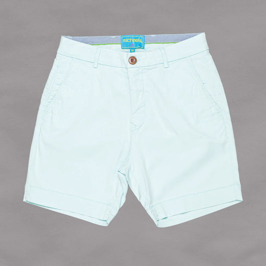 Short de marche extensible en coton pima uni pour homme Michaels