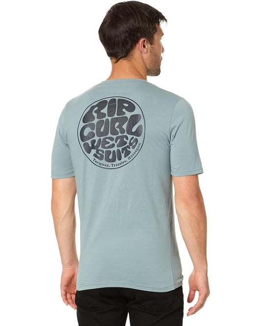 T-shirt anti-UV à manches courtes Rip Curl Icons Of Surf pour homme