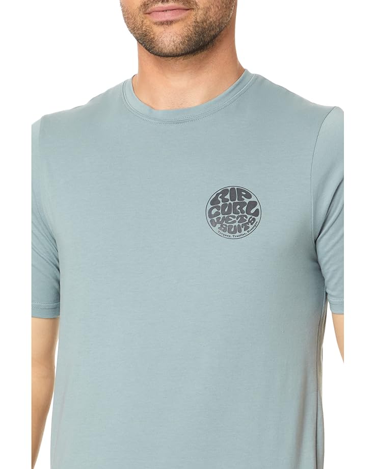 T-shirt anti-UV à manches courtes Rip Curl Icons Of Surf pour homme