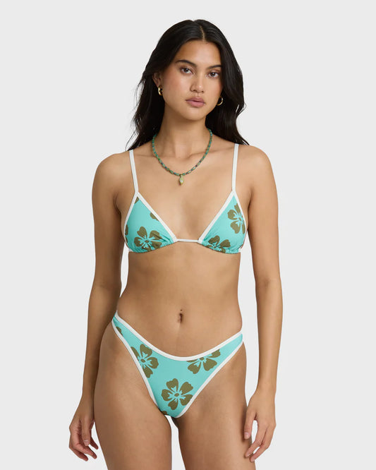 Billabong Womens Last Summer Mini Slide Tri Bikini Top