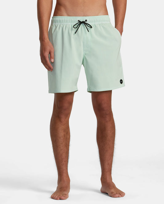 RVCA Men's VA Pigment Elastic Waist Boardshorts 17"