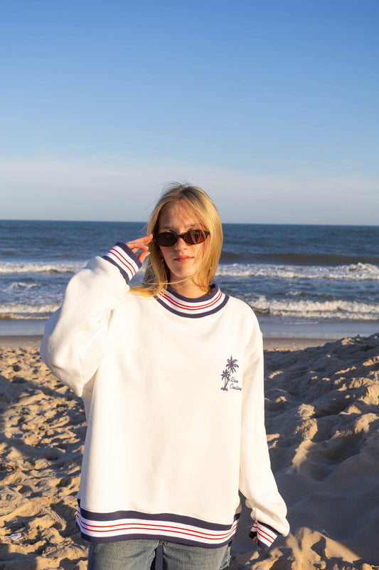 Wave Creations Women's As Free As The Ocean Mockneck Sweatshirt