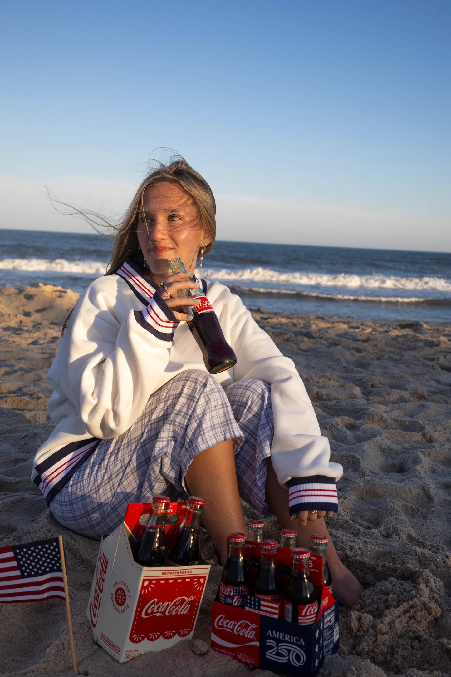 Wave Creations Women's As Free As The Ocean Mockneck Sweatshirt
