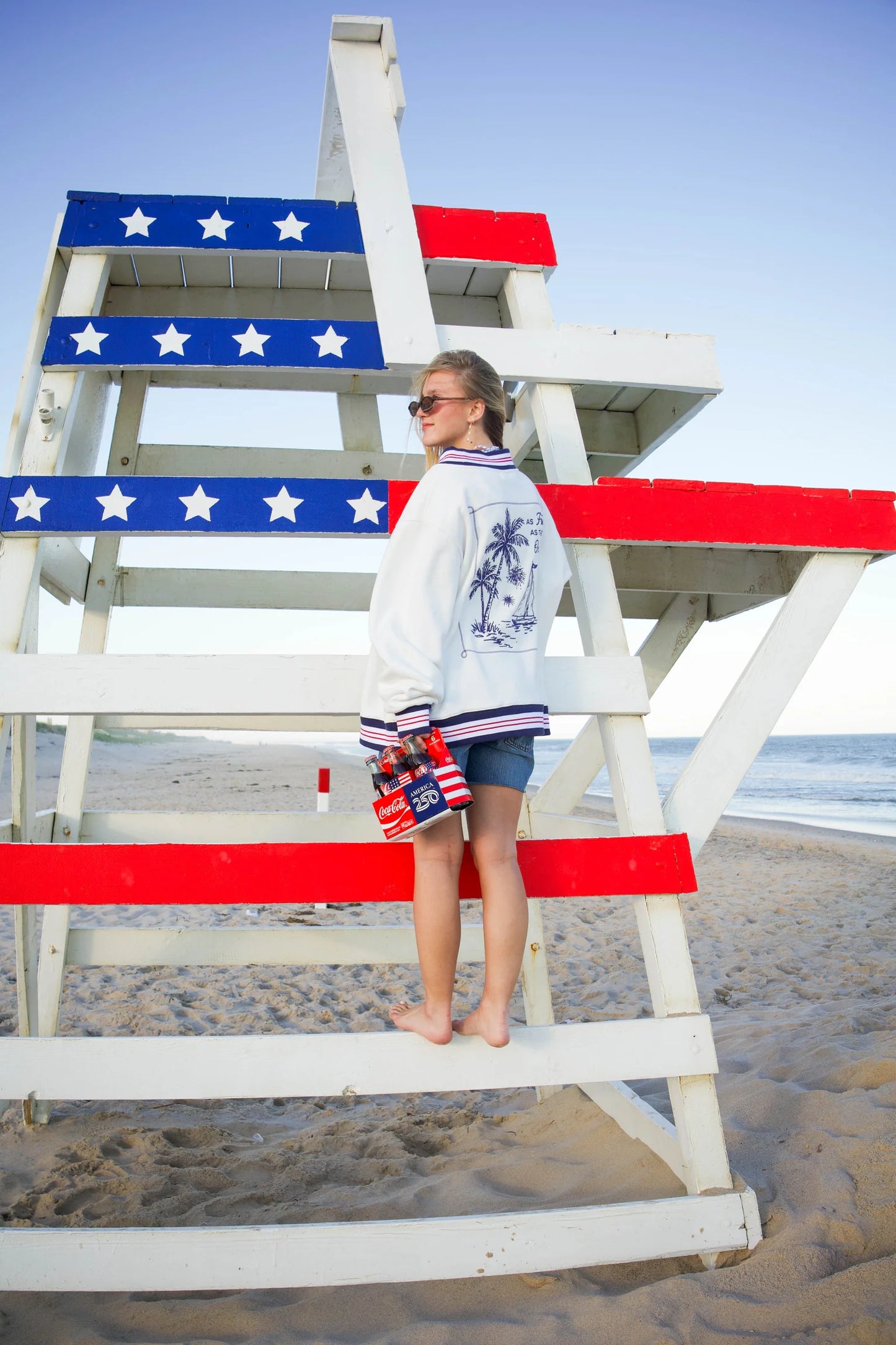 Wave Creations Women's As Free As The Ocean Mockneck Sweatshirt