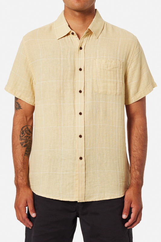 Katin Mens Monty Short Sleeve Button Up Shirt