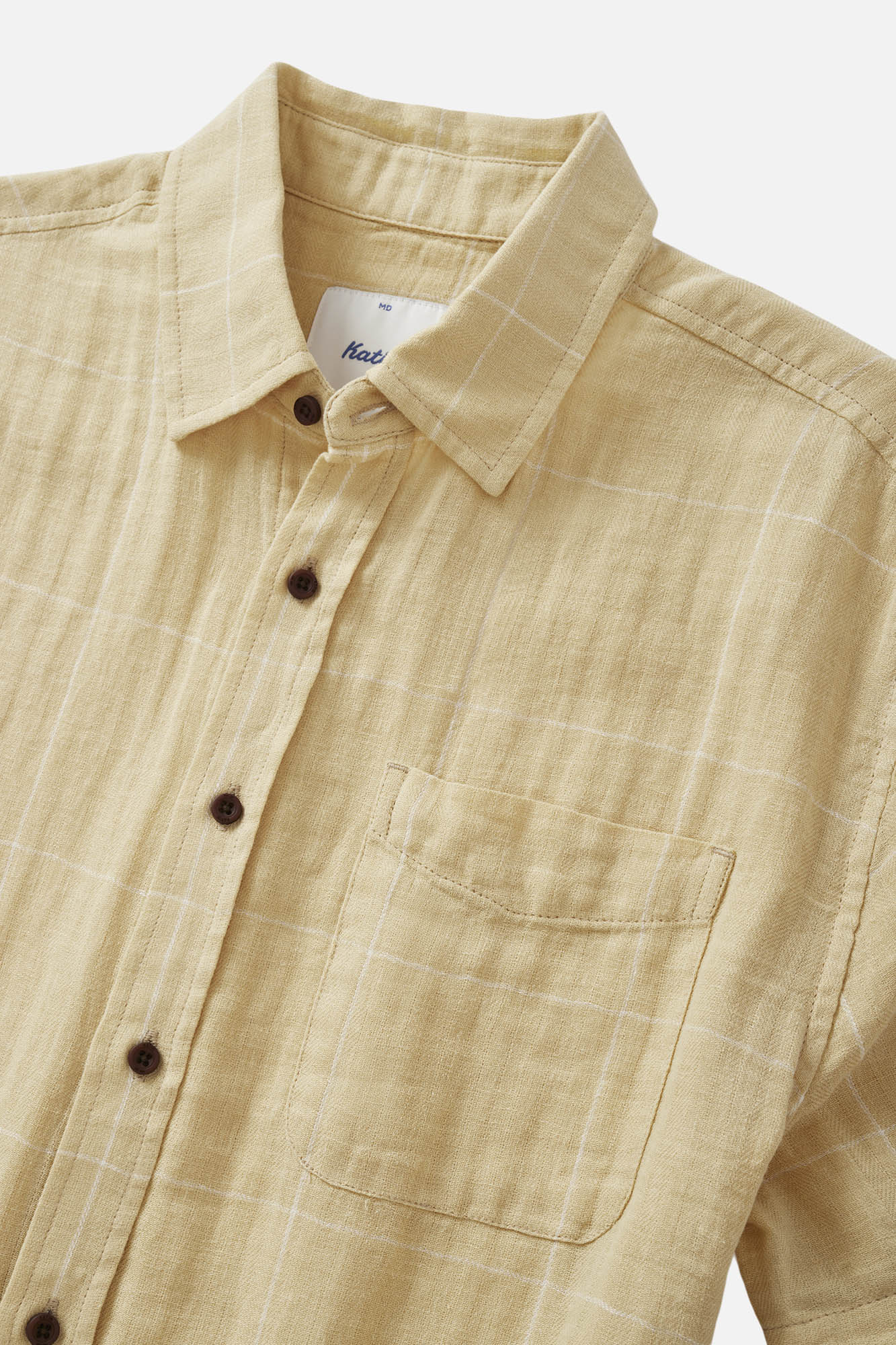 Katin Mens Monty Short Sleeve Button Up Shirt