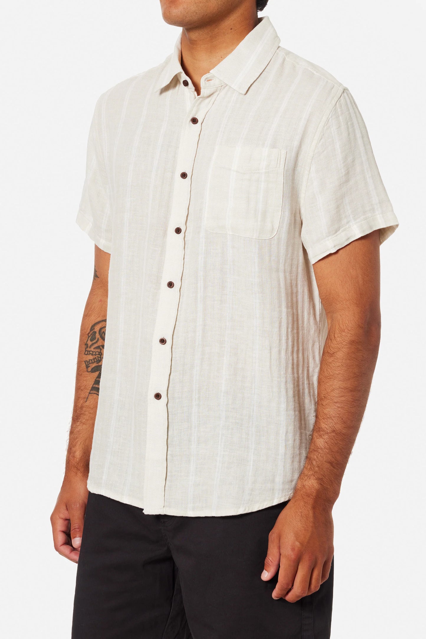 Katin Mens Alan Short Sleeve Button Up Shirt