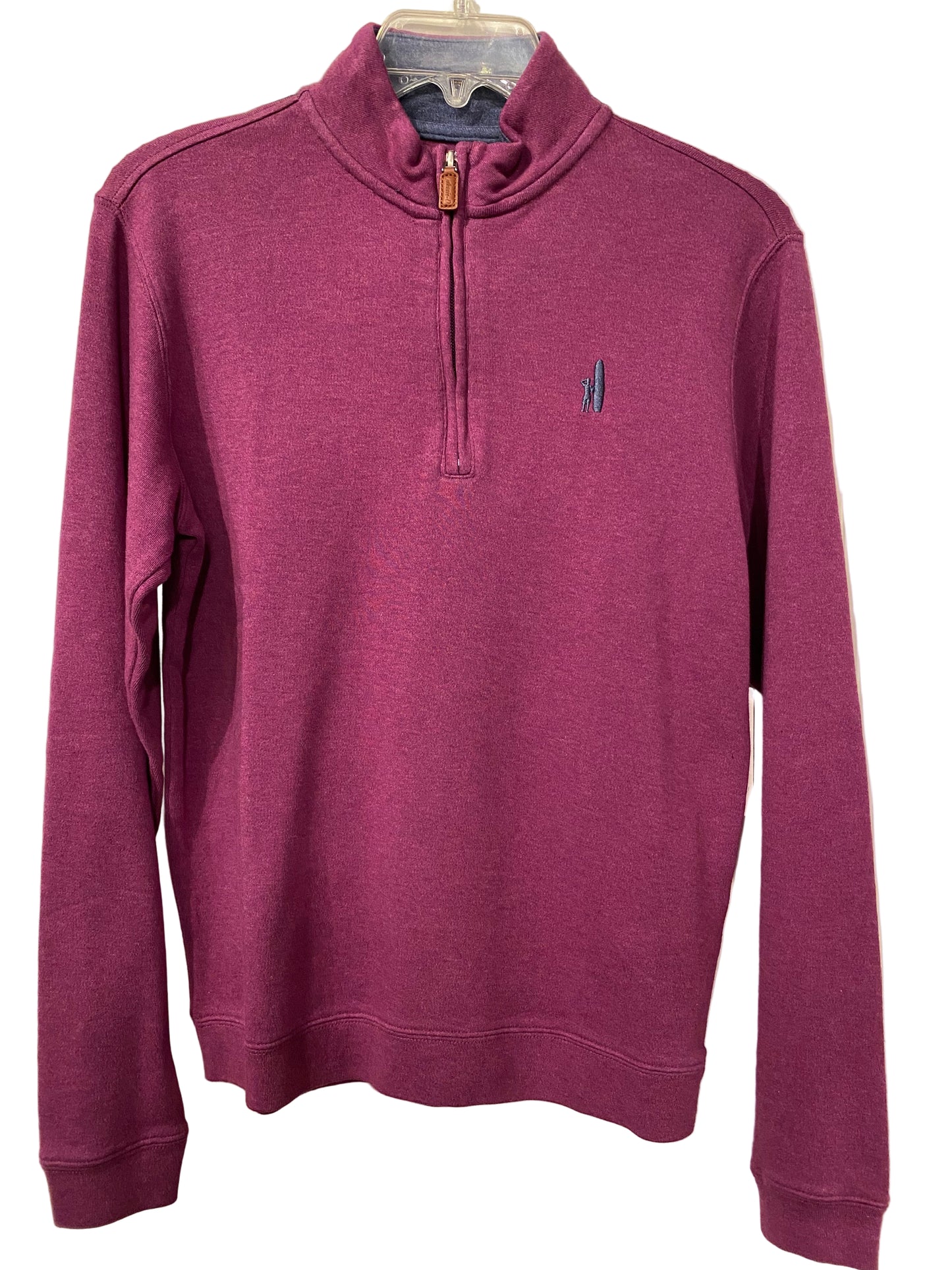 Newport Boys Kapuzenpullover mit 1/4-Reißverschluss – MULBERRY: 10 (ZEHN)