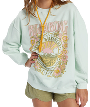 Load image into Gallery viewer, Billabong Girl&#39;s Making Waves Crew Neck Sweatshirt