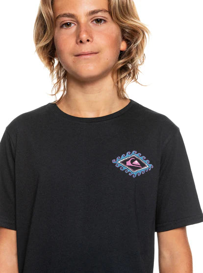 Quiksilver Boys Mystic Limits Story Short Sleeve T-Shirt