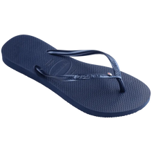 Charger l&#39;image dans la galerie, Tongs Havaianas Slim Crystal Flip pour femmes