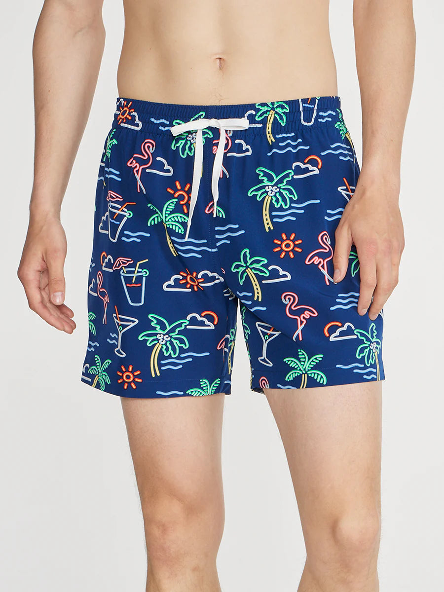 Chubbies Herren Neon Lights Klassische Badehose