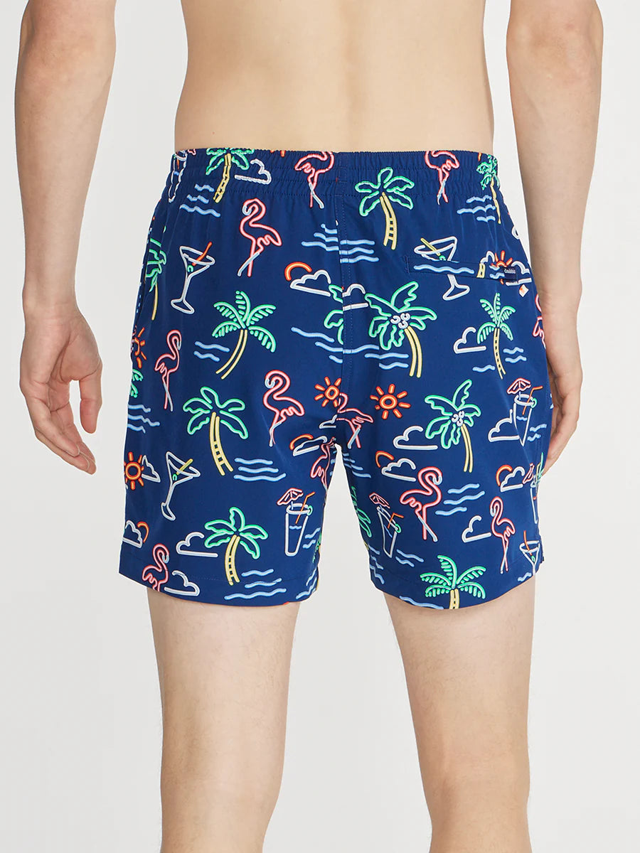 Chubbies Herren Neon Lights Klassische Badehose