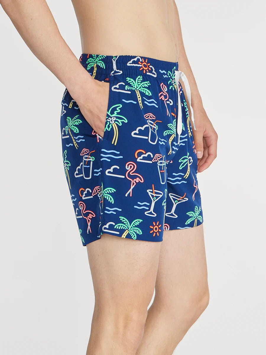 Chubbies Herren Neon Lights Klassische Badehose