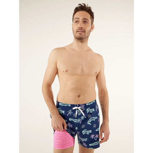 Chubbies Herren-Badehose „The Neon Glades“, 5,5 Zoll