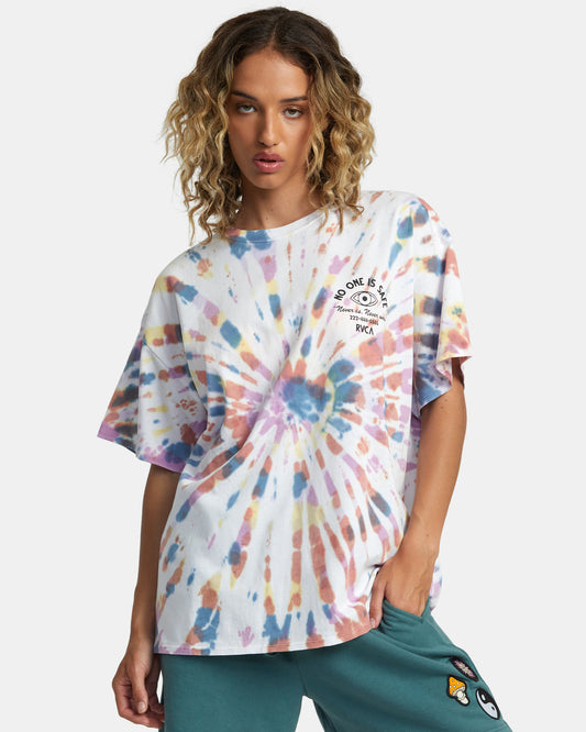 T-shirt à manches courtes pour femme RVCA Never Was