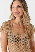 Load image into Gallery viewer, O&#39;Neill Womens Nina Lace Up Midi Cover-Up Dress