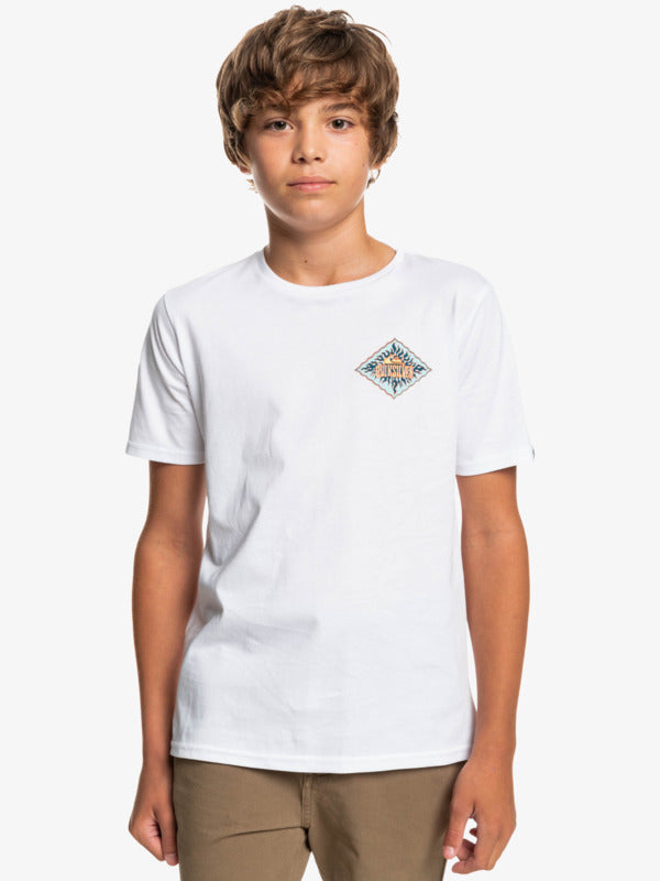 Quiksilver Boys Ninteys Son Short Sleeve T-Shirt