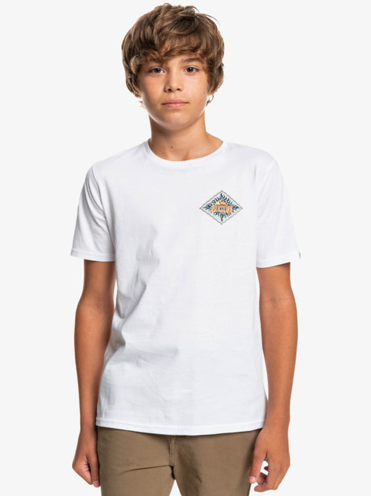 Quiksilver Boys Ninteys Son Short Sleeve T-Shirt