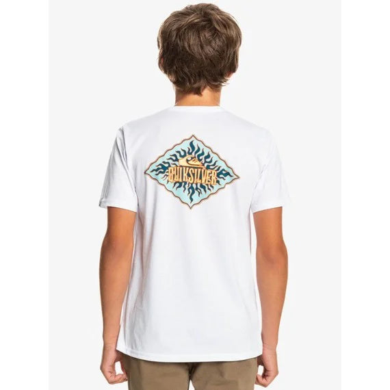 Quiksilver Boys Ninteys Son Short Sleeve T-Shirt