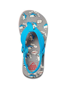 Reef Kids Little Ahi Nom Nom Flip Flop Sandals